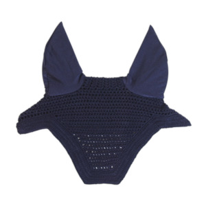 Earnets Flymasks: Wellington Fly Veil - Navy