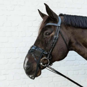 Anti Fly Nose Net - Black Full