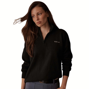 Casual: Olsen 1/4 Zip Fleece - Black