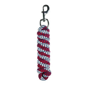 Horse: Cotton Deluxe Lead - Navy/Red/White