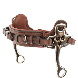 Bits: Hackamore Noseband with 16cm Cheeks
