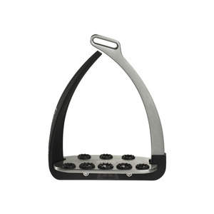 Veredus: Vita Stirrup - Steel 1 Silver/Black