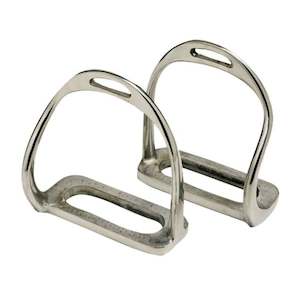 Safety Stirrups: Stainless Steel Safety Irons - 11.5cm