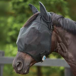 Weatherbeeta: ComFiTec Double Dart Deluxe Fly Mask w Ears