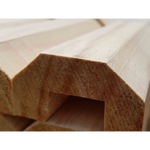 FENCE CAPPING PREMIUM BEVELLED PROFILE H3.2 TW RANDOM LENGTHS 65 x 35