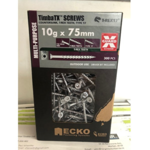 ECKO TIMBER SCREWS GALV (XGUARD)  COUNTER SUNK