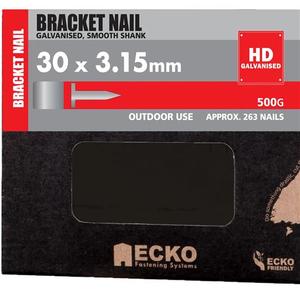ECKO BRACKET NAIL GALV LOOSE