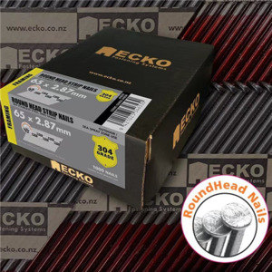 ECKO FRAMING NAILS ROUND HEAD S/STEEL