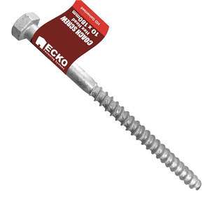 Coach Bolt Nut: COACH SCREW GALV