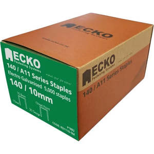 Coach Bolt Nut: ECKO A11-10mm E/Galv Staple (5000)
