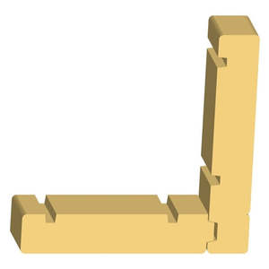Timber Mouldings Trims Exterior: BOX CORNER FEMALE 90x18 FJ H3.1 PRIMED 5.4M
