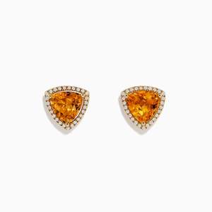 Cora - Citrine Earrings