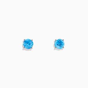 Serenity - Blue Topaz Earrings
