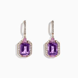 Alexa - Amethyst Earrings