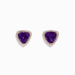 Millie - Amethyst Earrings