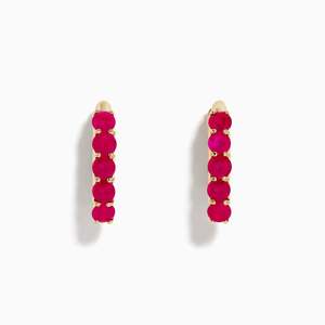 Layla - Ruby Earrings