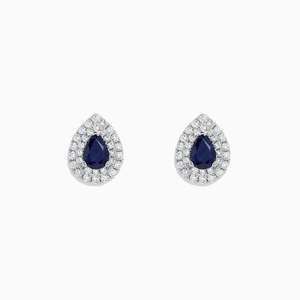 Georgia - Sapphire Earrings