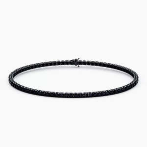 Tennis Bracelet - Black Diamond