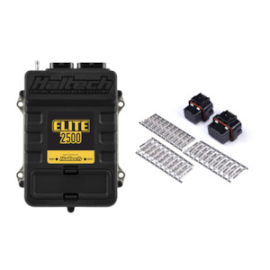 Ecu And Universal Wiring Kits: Haltech Elite 2500 ECU with plug and pin set