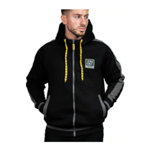 Streetwear And Promotional Accessories: Haltech 'premium' hoodie - black