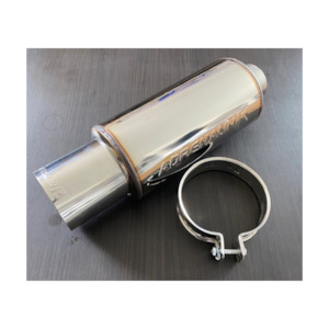Adrenalin-R 003 Stainless rear muffler - 76mm
