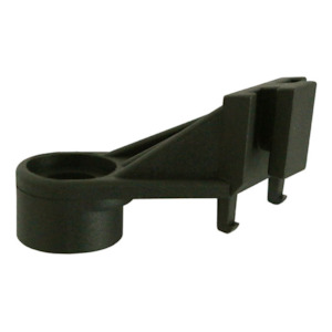 Spal electric fan - raised 45deg mounting foot - right