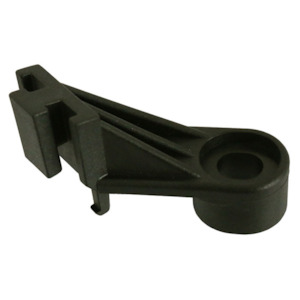 Spal electric fan - raised 45deg mounting foot - left