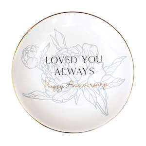 Wedding Anniversary: ANNIVERSAY LOVE TRINKET