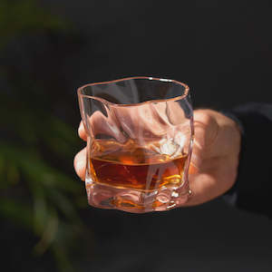 Wedding Anniversary: 2PC CRYSTAL MOLTEN WHISKEY SET