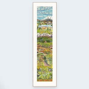 TOKU MAUNGA FRAMED ART
