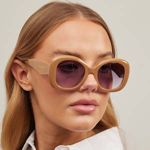 Brave True: CARAMEL ZHIVAGO SUNGLASSES
