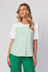 Green Stripe Lilly Tee