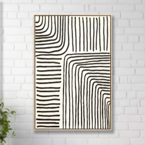 Stoneligh Roberson: MEETING LINES CANVAS