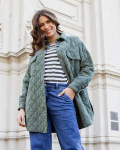 Katie Quilted Shacket