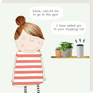 ALEXA GIN CARD