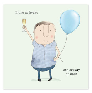 CREAKY BIRTHDAY CARD