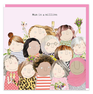 MUM IN A MILLION CARD