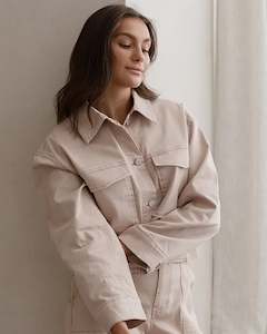 Jackets Coats: TAN REECE JACKET