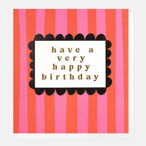 Have a Very Happy Birthday Card