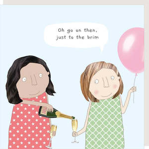 Cards: TO THE BRIM CARD