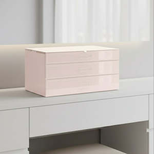 Dusty Pink Jewellery Box 34cm