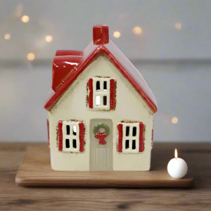 Occasions: French Country Alsace Cream Cottage with Shutters
