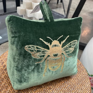 Le Forge: Le Forge Green Bee Doorstop