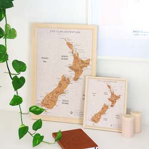 Splosh: Splosh NZ Travel Map Small
