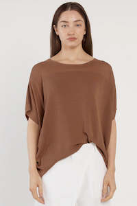 CINNAMON BROWN IRISES KNIT