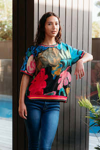 Seduce Midnight Fern Zoe Top
