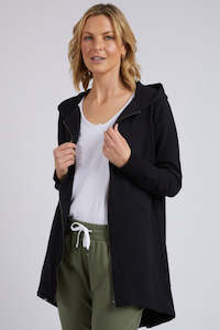 Foxwood: Elm Mara Zip Hoodie Black