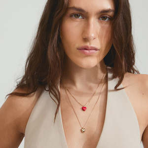 Pilgrim: Pilgrim Maeve Heart Necklace Set 2