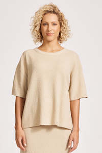 Eb Ive: Eb & Ive Alcazar Knit Top Clay