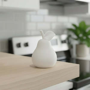 Homeware: Le Forge White Porcelain Pear